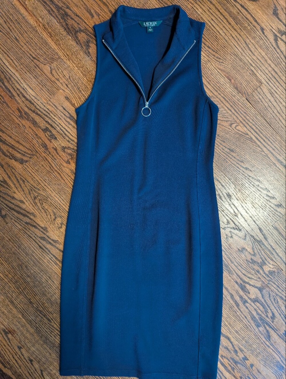 Ralph Lauren Navy Half Zip Dress